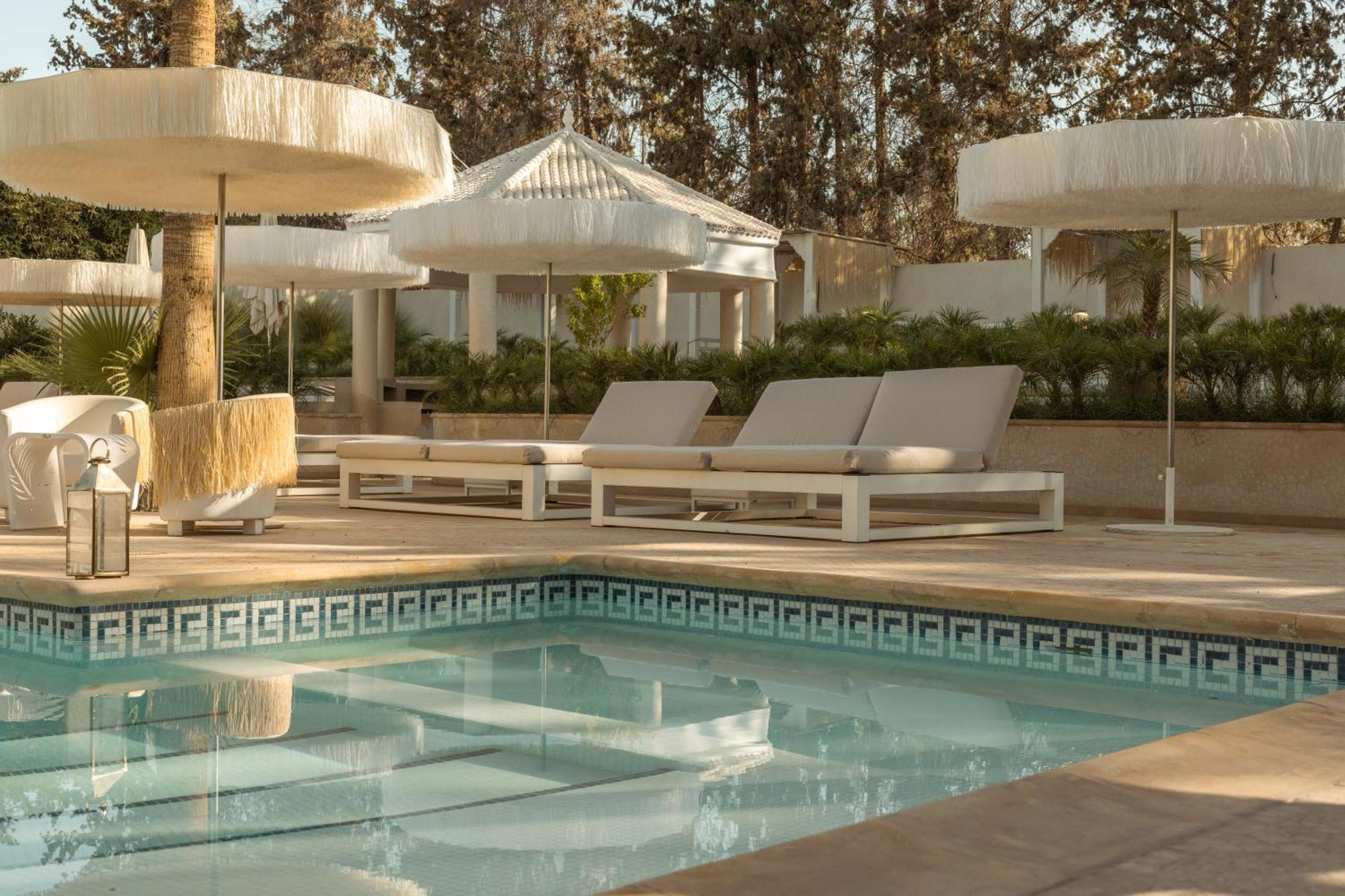 Les Palmiers Boutique Hotel & Spa Marrakesh Bagian luar foto