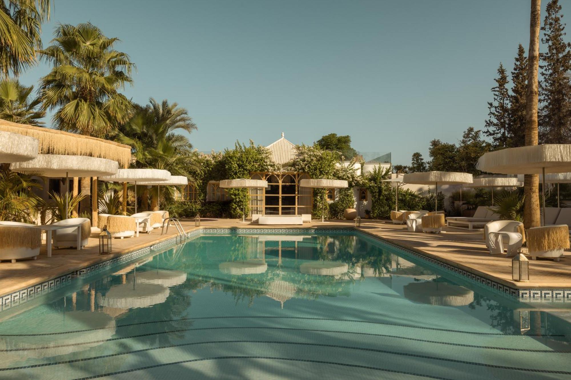 Les Palmiers Boutique Hotel & Spa Marrakesh Bagian luar foto