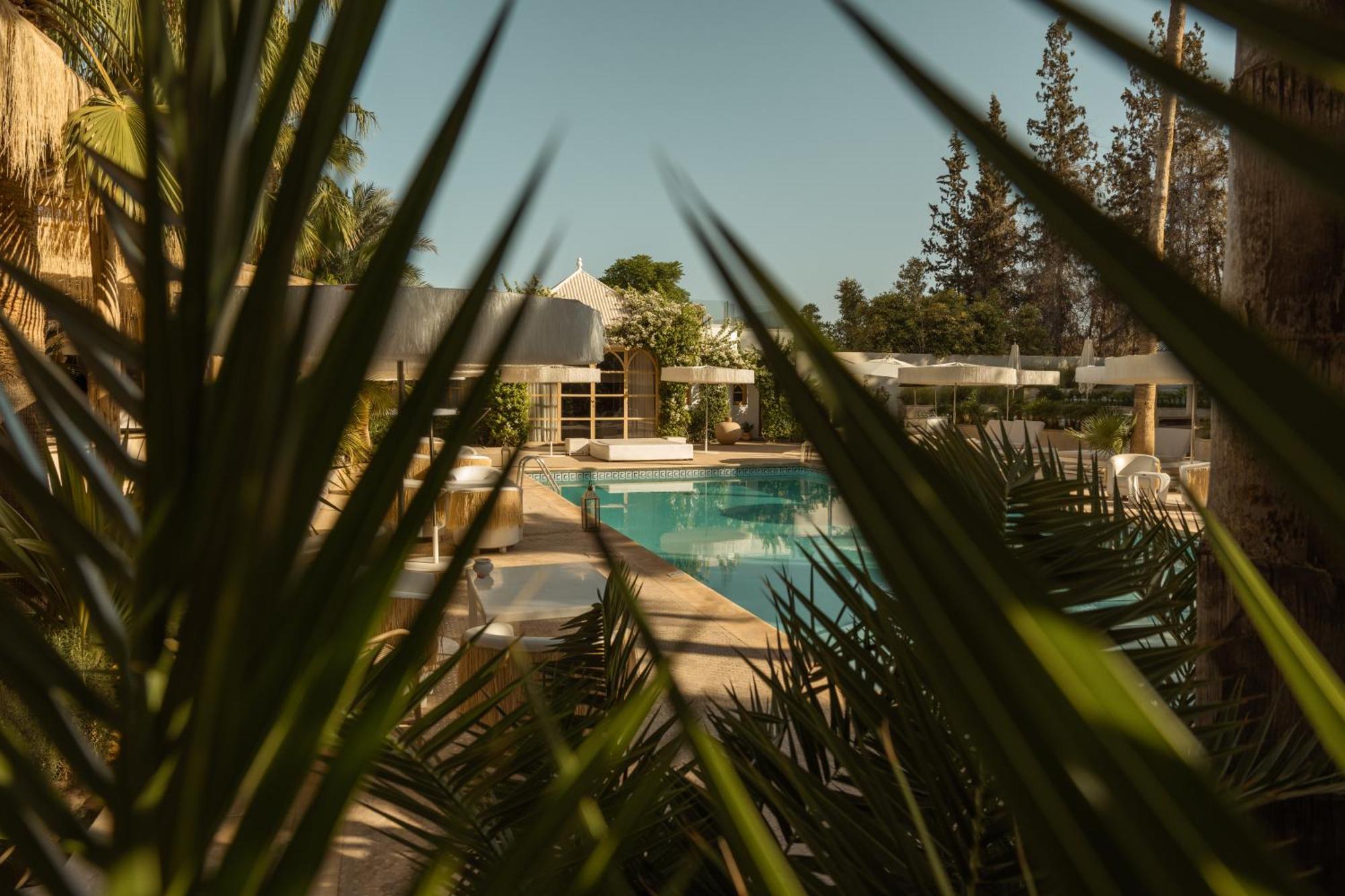 Les Palmiers Boutique Hotel & Spa Marrakesh Bagian luar foto