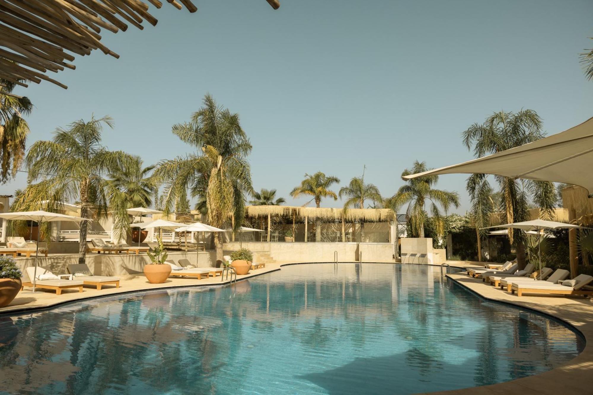 Les Palmiers Boutique Hotel & Spa Marrakesh Bagian luar foto