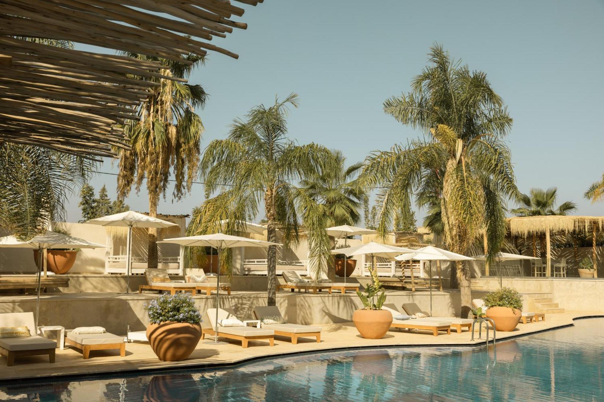 Les Palmiers Boutique Hotel & Spa Marrakesh Bagian luar foto